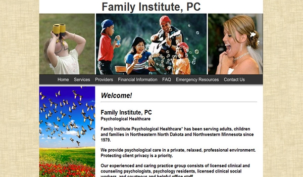 Family Institute — Grand Forks, North Dakota