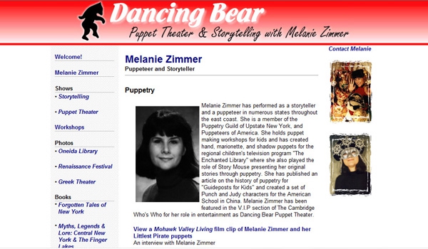 Dancing Bear Puppet Theater — Vernon, New York