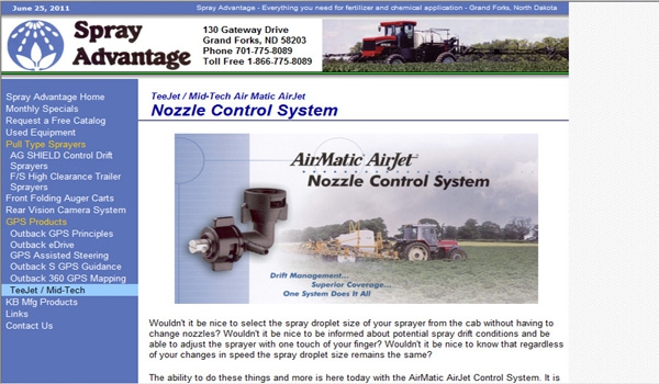 Spray Advantage — Grand Forks, North Dakota