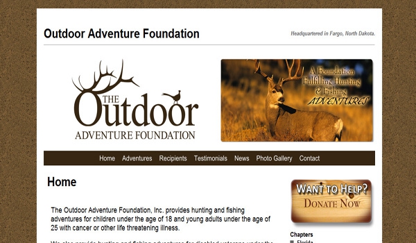 The Outdoor Adventure Foundation — Fargo, North Dakota