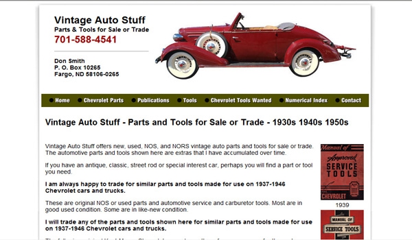 Vintage Auto Stuff — Fargo, North Dakota