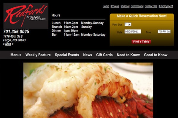 Steak and Seafood Restaurant - Fargo, North Dakota