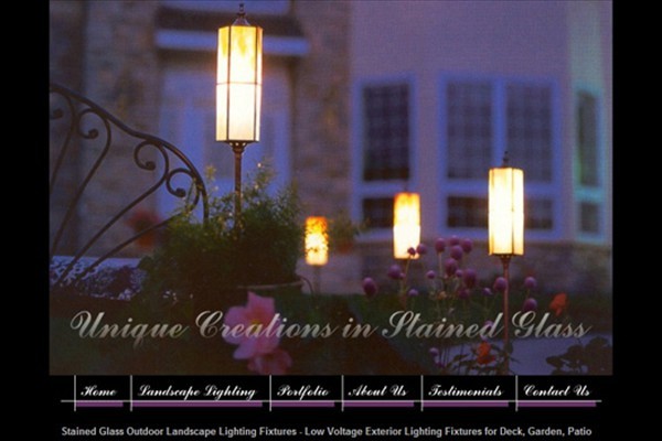 Stained Glass Artist and Landscape Lighting Company - Hawley, Minnesota