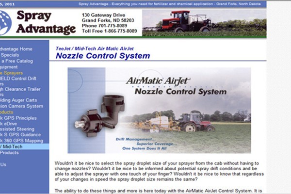 Agricultural Spray Equipment Company - Grand Forks, North Dakota