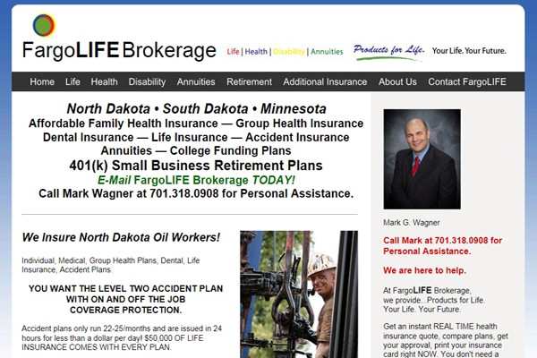 Life-Accident-Health-Retirement Insurance Agency - Fargo, North Dakota